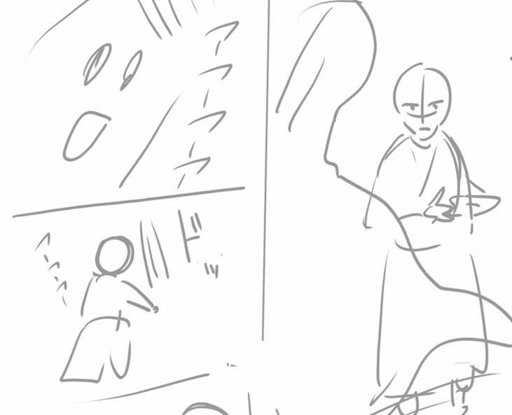 ネームのジュレイなんか可愛くなった 清書ではちゃんと迫力出るはず 