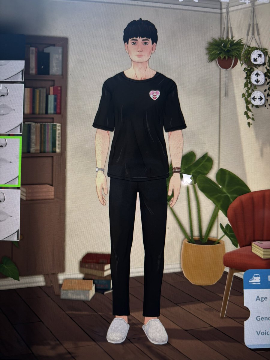 LondonCook8's tweet photo. @AmazingPhil @DanAndPhilGAMES I made Dil in Paralives (and the closest thing to an owl slide the game could handle) https://t.co/FlnS0Vaqw5