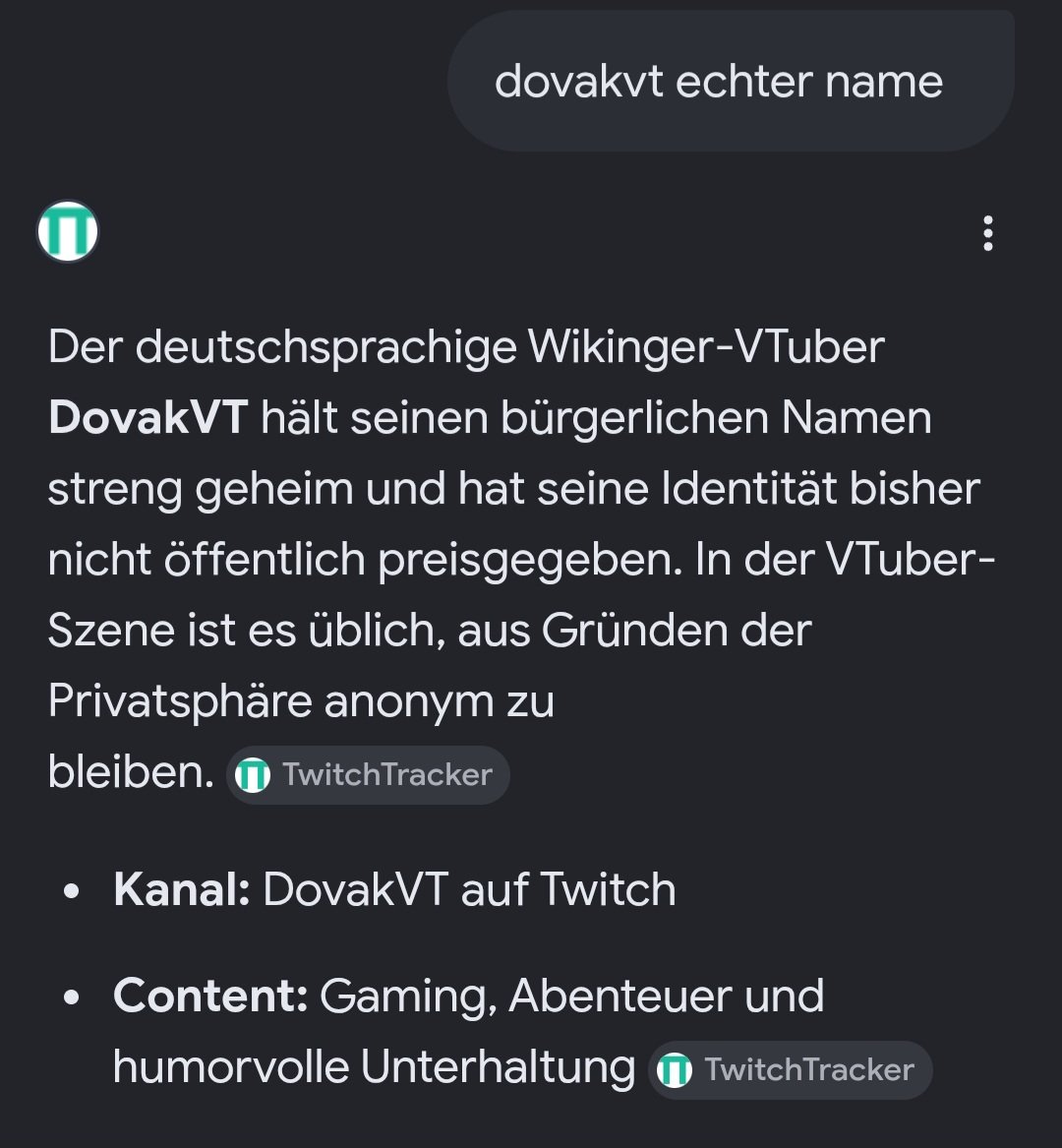 DovakVT's tweet photo. Ich glaube von allen Vtubern kennen nur 3 meinen echten Namen, ok + die ich Commise. https://t.co/rL3u6k0W56