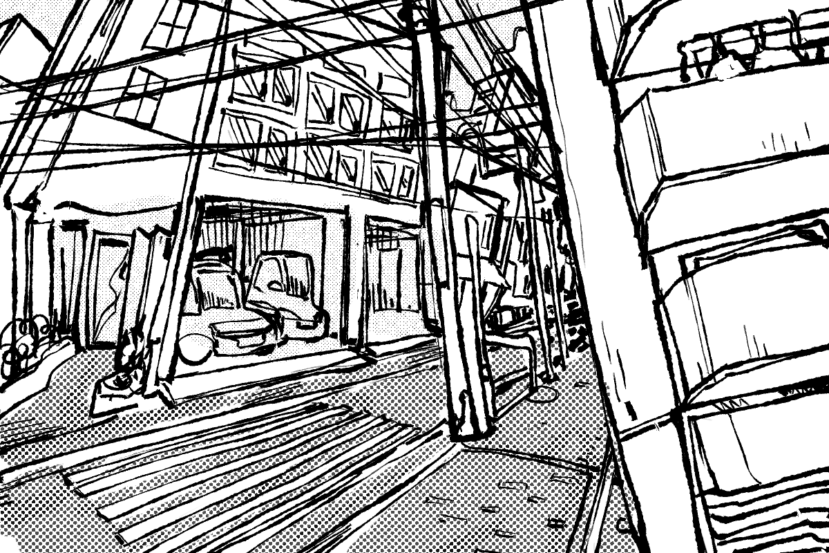 wrongexits's tweet photo. sometimes you just have to draw lines and pretend it looks like a picture https://t.co/PJsYVaGpCE