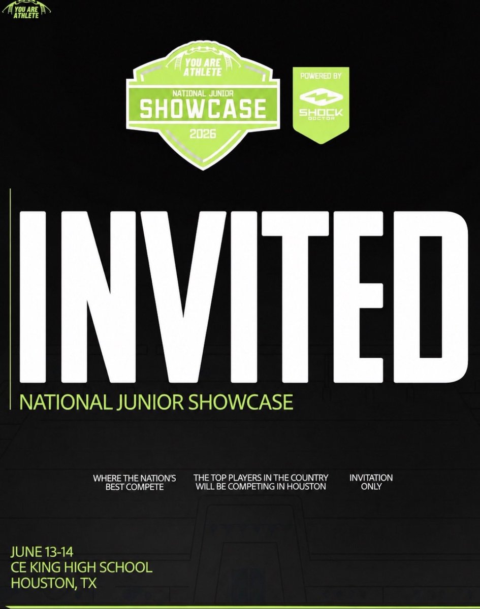 ChanSimmons0's tweet photo. Thank you @youareathlete for the camp invite, appreciate the opportunity. https://t.co/yFiTwzNymy