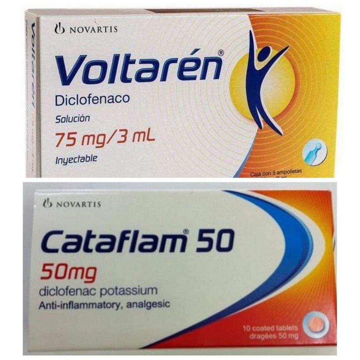 What is the major difference between Diclofenac Potassium and