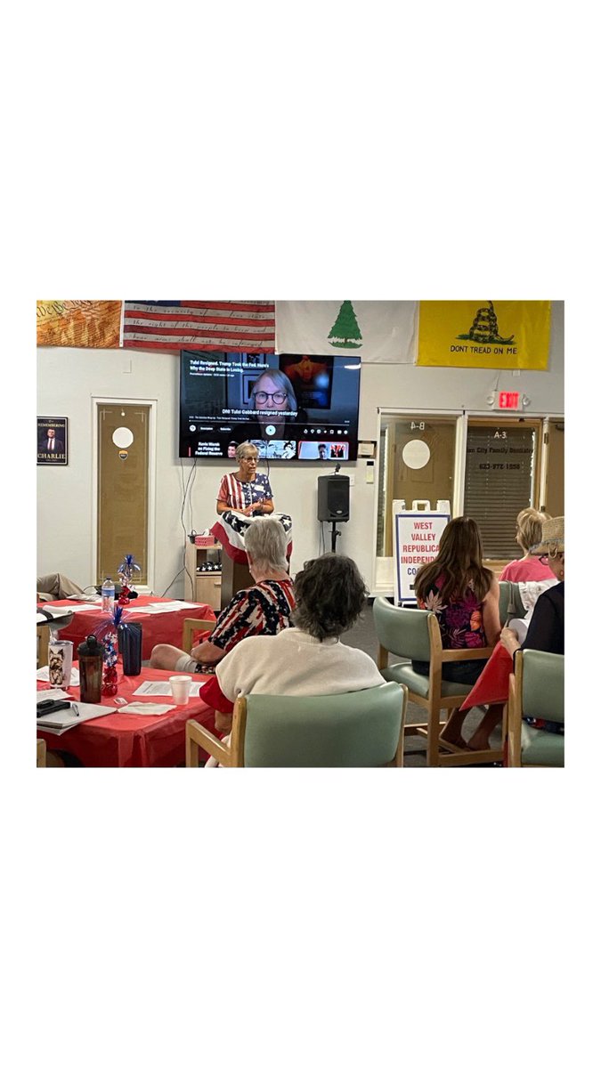 WVR_OfficialX's tweet photo. Our first Common Grounds meeting was a huge success! With 31 guests in attendance, it was a great start. A special thank you to Marcy and Annette for doing an outstanding job organizing the entire event from start to finish.

#commongrounds #coffeeandchat #westvalleyrepublicans https://t.co/ghMBahHHan