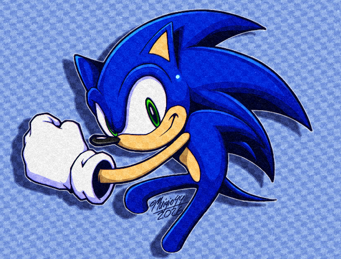 Muigio44's tweet photo. random sonic i did a few days ago to see if i could still draw.
just kinda started messing around with overlays n' stuff https://t.co/OqdFbaHzMw