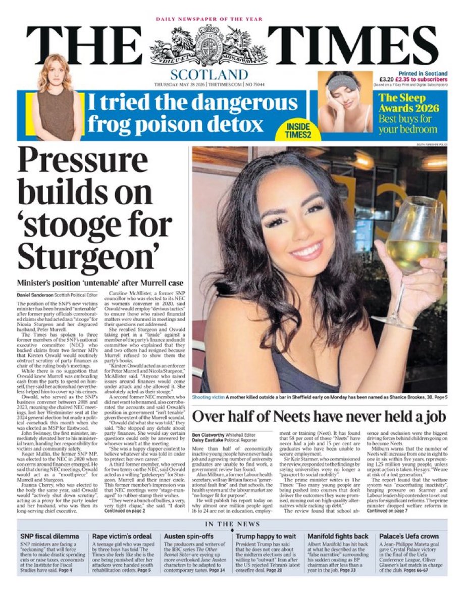 CraigWHoy1's tweet photo. More questions for the SNP high command to answer.
How can Kirsten Oswald possibly hold the role of victims minister? https://t.co/VZoA0cCt2T