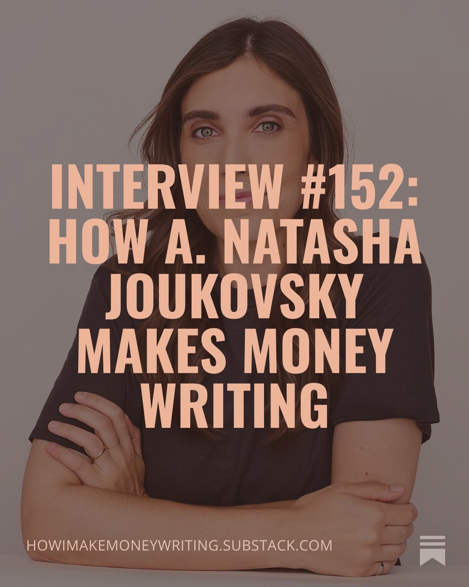 longformprofile's tweet photo. Most writers dream of quitting their day jobs. @natashajouk leaned into hers.

In our newest interview, she explains how a corporate salary subsidizes her literary life and buys her the ultimate creative freedom to ignore the market and say "no."

https://t.co/pxIVmFRLdb https://t.co/KNOpWdnMDs