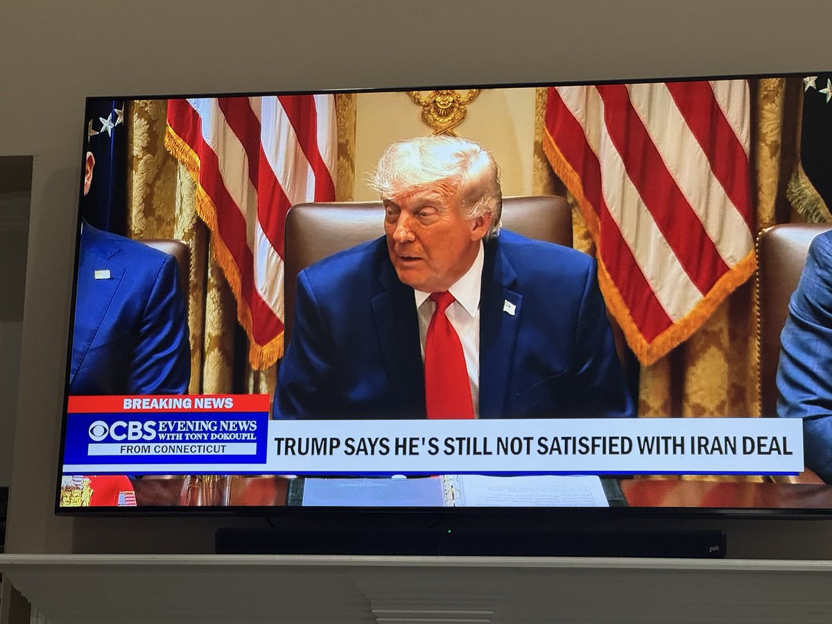 walstconsortium's tweet photo. The President says he no longer cares about the midterms elections and he can wait Iran out until the deal is a great deal https://t.co/Kl7hKlsMr2