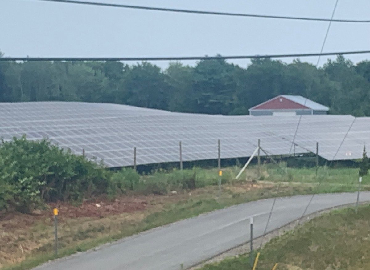 RepReaganPaul's tweet photo. ⚡️Right now at 6:48 pm on May 27th, 2026:

ALL of the solar panels in ALL of New England are contributing only 1% of the power to our grid.

Or in other words — only 167 MW of the current system demand of 16,757 MW.

Wind: 5.2%
Refuse: 1.7%
Wood: 1.0%
Landfill gas: 0.2%
Net Imports: 12%
Hydro: 16%

Once again, it is natural gas at 40% and nuclear at 20% keeping our lights on.

Source: ISO-NE Website
