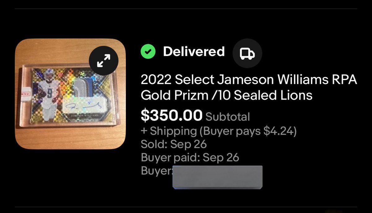 VictorCollects's tweet photo. Spot the mistake 😬 Package has been shipped didn’t want to make this post until then 

Funny part is sold another copy of the same card last year for $350 lmao

@CardPurchaser https://t.co/ysGtR9bZbw