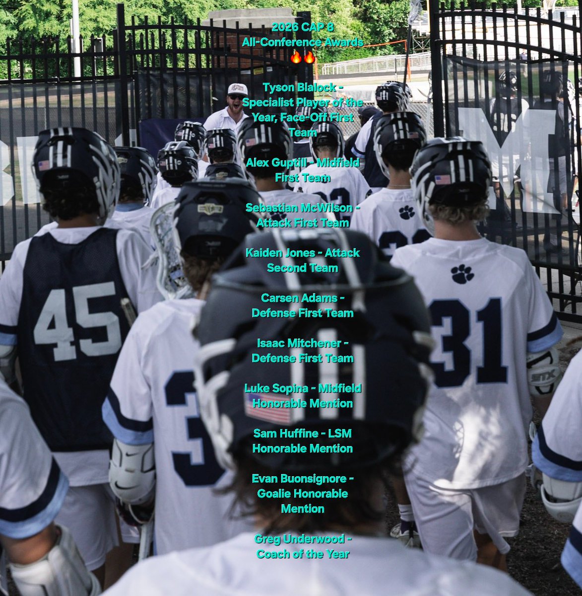 MillbrookMenLax's tweet photo. 🚨 All Conference CAP 8 awards https://t.co/RY5TmV8rKr