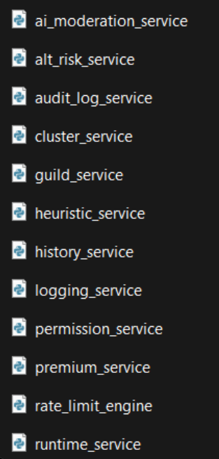 pixelpatchit's tweet photo. Just a sneak peek of what we’re cooking over at @BluelockSystems 👀

Rapid Guard is coming together fast.

Built with a focus on:
⚡ fast anti-raid response
🛡️ server protection
📊 lightweight moderation logging
🔍 smarter detection systems
⚙️ low-resource deployment support https://t.co/bazuDgr8C1