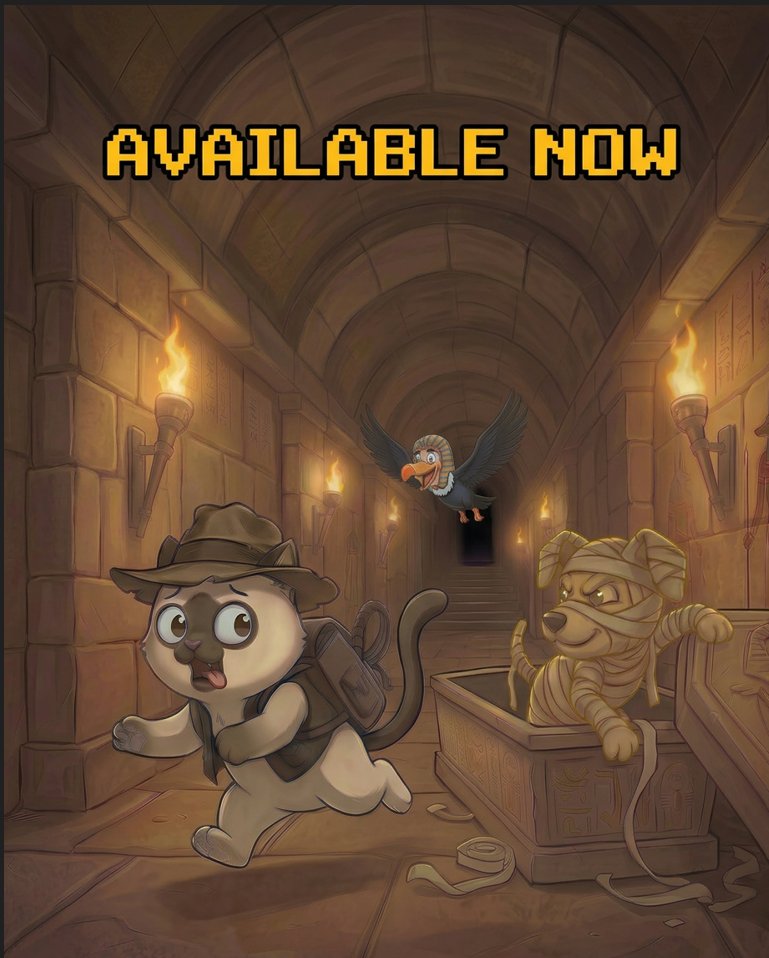 emberboxstudio's tweet photo. 🚀 Mel The Pyramid Cat is now available on Windows, Xbox One, and Xbox Series X|S!

Help Mel explore ancient ruins and overcome challenging platforming levels in this cute and fast-paced adventure. 🐱🏜️

👍 Don’t forget to like, comment, and follow to stay updated on Mel’s journey and future updates!
#microsoft #xboxseriesx #indie #xbox1 #achievementhunter