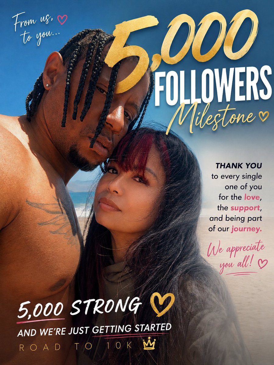 MauvaisGarconX's tweet photo. 5K STRONG 💫

From day one to 5,000 followers… thank you for being part of this journey. Appreciate every single one of you for the support and positive energy.

Next stop: 10K 😏🔥 https://t.co/TiNK5SYSZ5