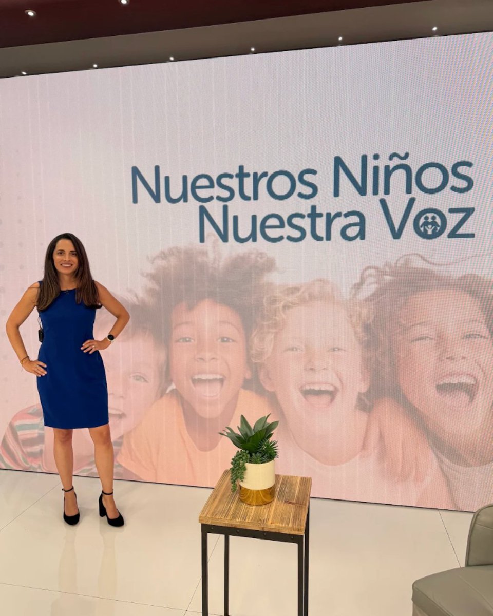 EarlyEdgeCA's tweet photo. (1/3) Our ED Patricia Lozano joined @Telemundo's Nuestros Niños, Nuestra Voz Initiative for a special segment on the channel's program @accesototalshow, where she &amp; other early childhood experts discussed supports for young children like child care, health care, &amp; mental health. https://t.co/lwbwAkeZVS