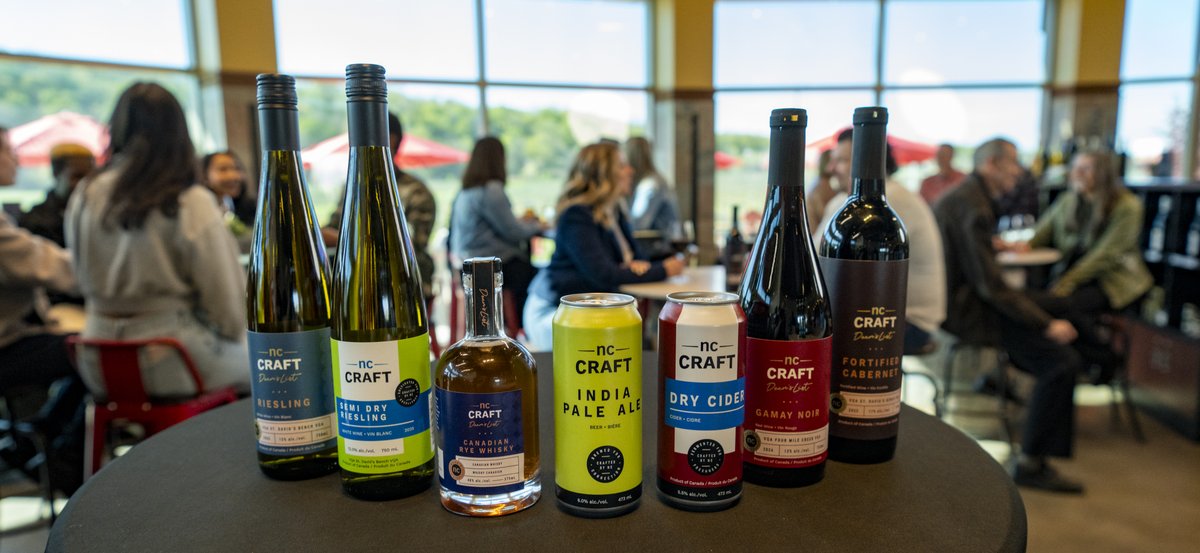 niagaracollege's tweet photo. Niagara College has launched NC Craft — a new brand uniting its wine, beer, spirits and cider under one identity, celebrating decades of leadership in Canadian beverage education.

Read more about this milestone launch and student impact ⤵️
https://t.co/t6tvcrNeK2 https://t.co/LWx4yXiaj2