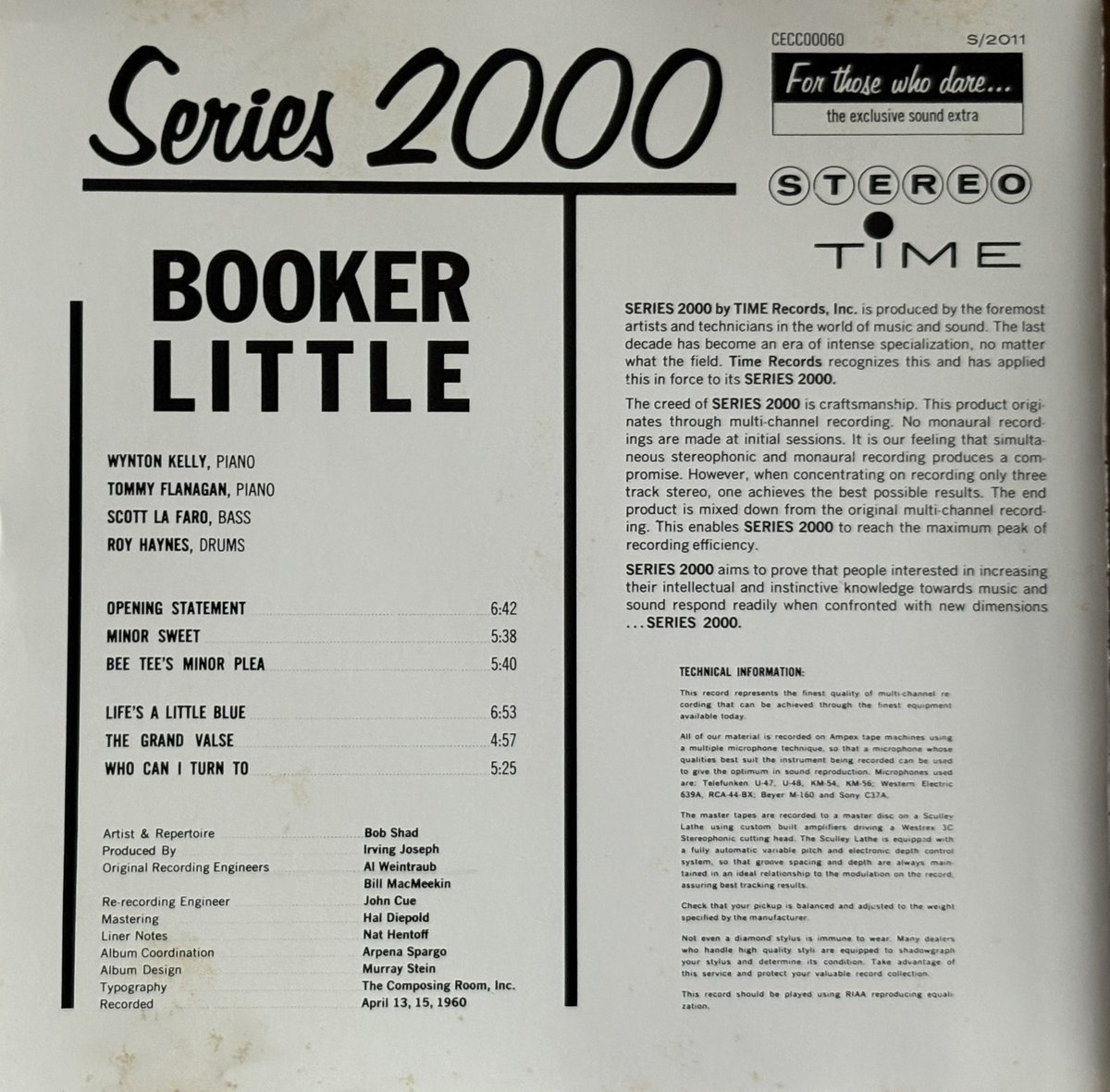 OM7341861341855's tweet photo. Booker Little - Opening Statement https://t.co/xMh0dMeoSw
今日の車載💿 🚙💨
昨日S.ロリンズのサキ・コロでスタートし、サイドマンとしてトミフラpが参加..やはり良いなと思い、
"BOOKER LITTLE"/Booker Little
(1960年4月録音)
#BookerLittle
#TomyFlanagan
#ScottLaFaro
#RoyHaynes
#音楽三昧 https://t.co/T928gGyvxu