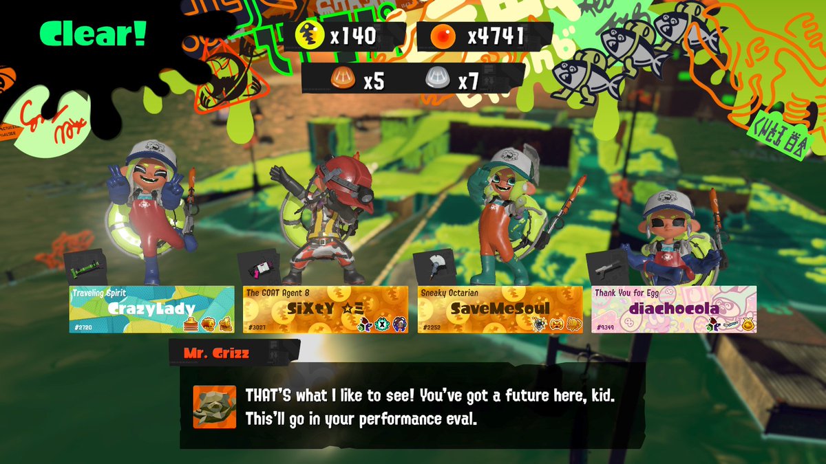 SiXtY_TTV's tweet photo. It's good to be back @SaveMehSoul69 @diachocola #NintendoSwitch2 #Splatoon3 https://t.co/B6ULe3vFpy