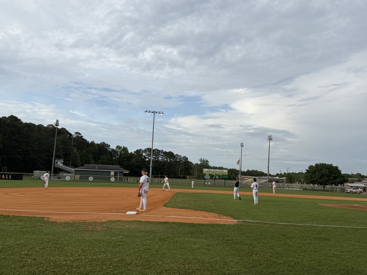 DillonHerald's tweet photo. We are here live at Game 2 of the SCHSL 1A Baseball State Championship!

The Latta Vikings are home tonight taking on the McBee Panthers. 

First pitch is set for 7 PM. 

Score updates will be posted after each half inning in the comments below. https://t.co/vGESlcyjTN