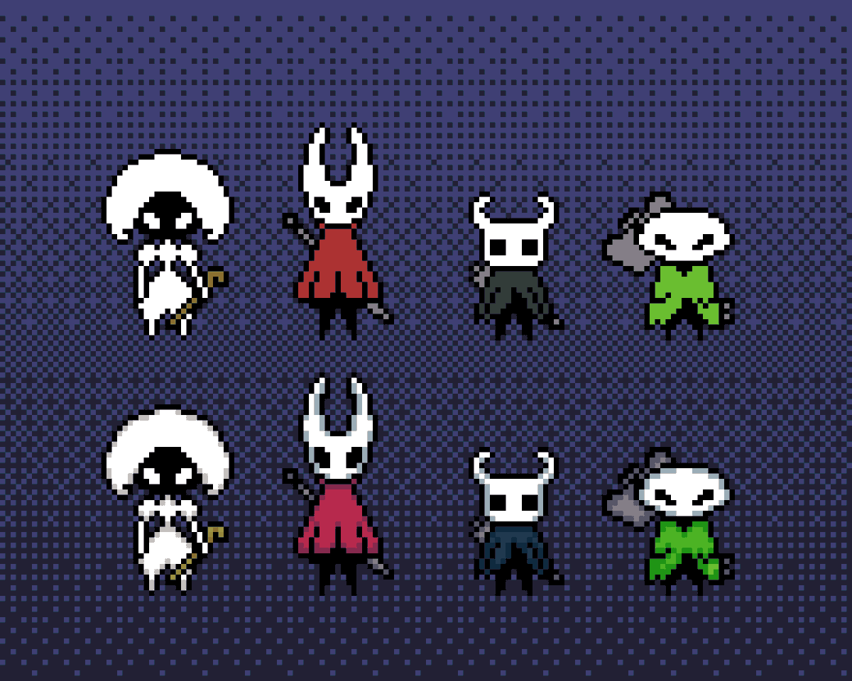 @Statz_G_ Me gustaría ayudar como sprite artist, acá hay algunas cosas ...