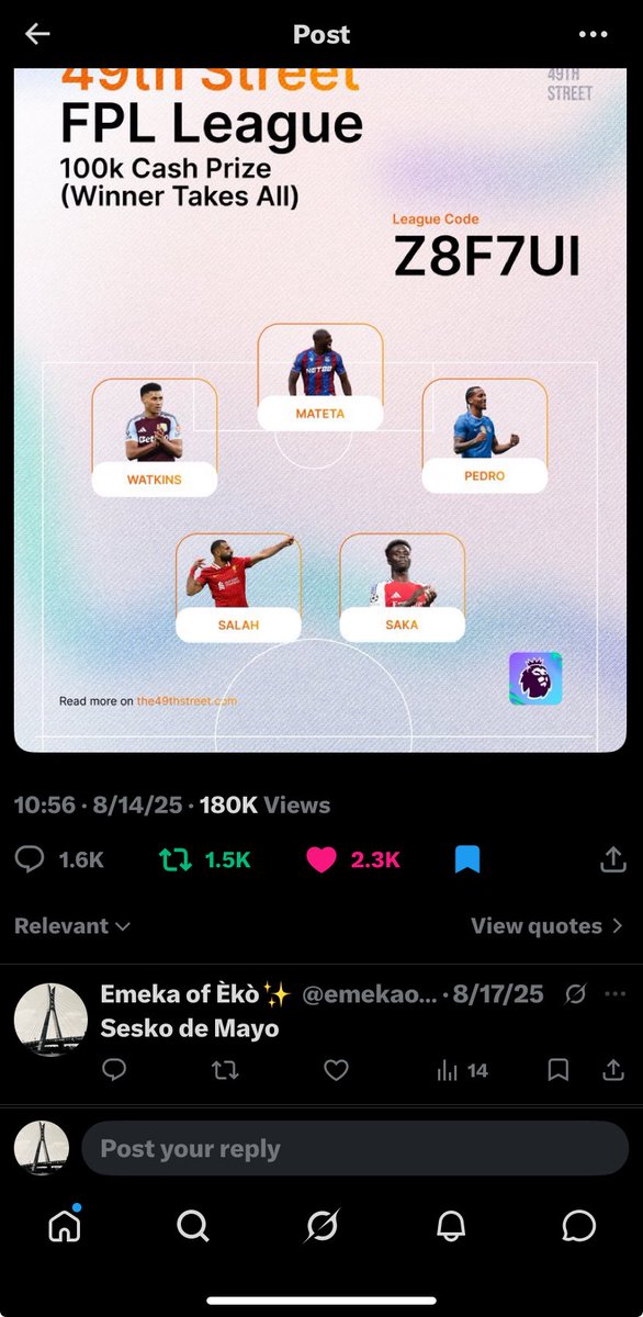 Emeka of Èkò✨ tweet media