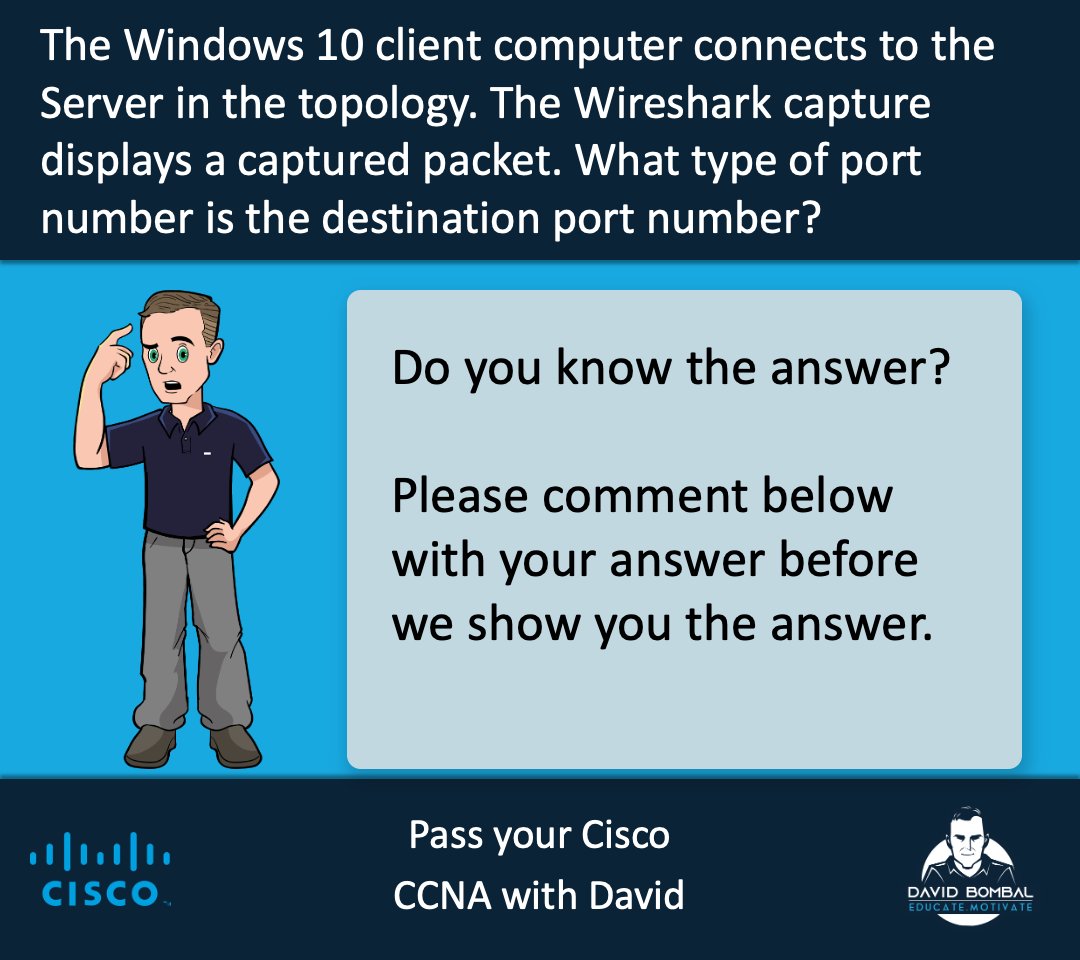 davidbombal's tweet photo. Pass your Cisco CCNA with David
#CCNA #Devnet #Cisco #CCNP https://t.co/AyMCT1aPwk