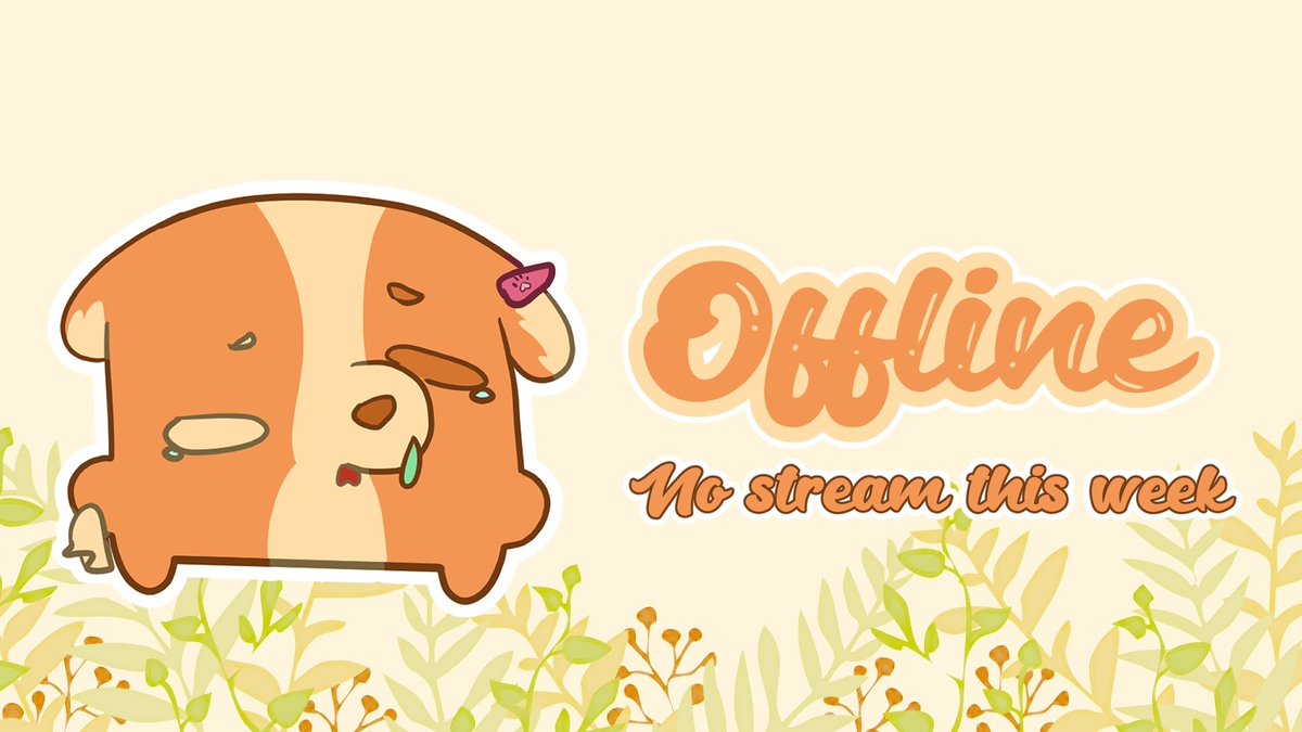 CalineKnine's tweet photo. 🌿🧡 Uh my dear hushlings, no stream this week ok? My allergies have been really annoying these days, so see you next week! Sorry for the sudden disappearance tho.

 🐕 Hope to see you soon my lovely flock 🌿

#vtuberEn #vtuberES #recovering https://t.co/qZpgAsMCXY