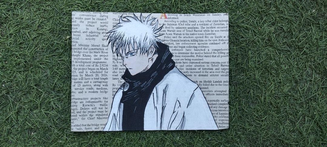 junieper12's tweet photo. Hand-drawn with patience, passion, and pure dedication ✍️
Every line tells a story — this artwork is 100% made by me.
#CommissionArtist #AnimeArt #Gojo #JujutsuKaisen #TraditionalArt #MangaArt #ArtistOnTwitter #HandDrawn #SketchArt #AnimeSketch #Artwork #ArtistSupport #Drawing https://t.co/Nhsv8sAgVw
