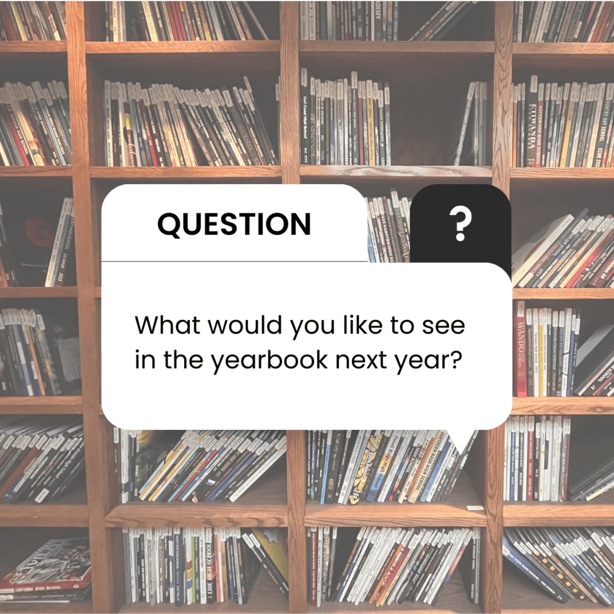 GrahamEducator's tweet photo. Yearbook staff have already begun planning the 2027 yearbook! We are excited about the yearbook workshop coming up at the end of the month… but we do have a question: what would you like to see next year? @nisdzachry @nisdzachrymag https://t.co/YAfEcqi2P9
