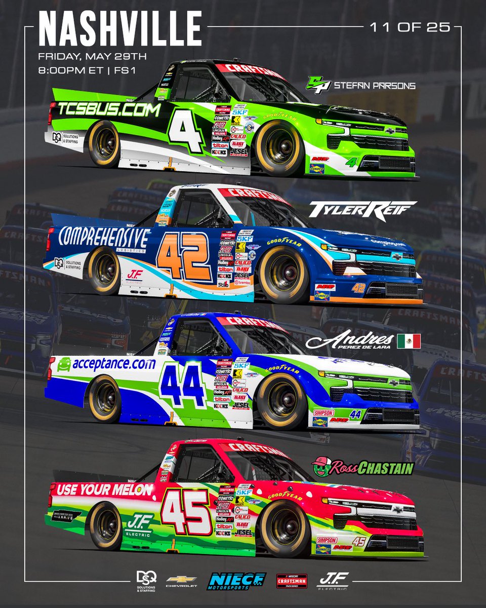 Niece Motorsports tweet media