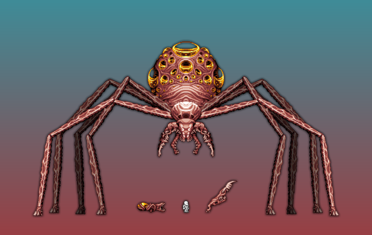Pearlision's tweet photo. spider spider waowu

#terraria #pixelart https://t.co/Yc9iun9BWq