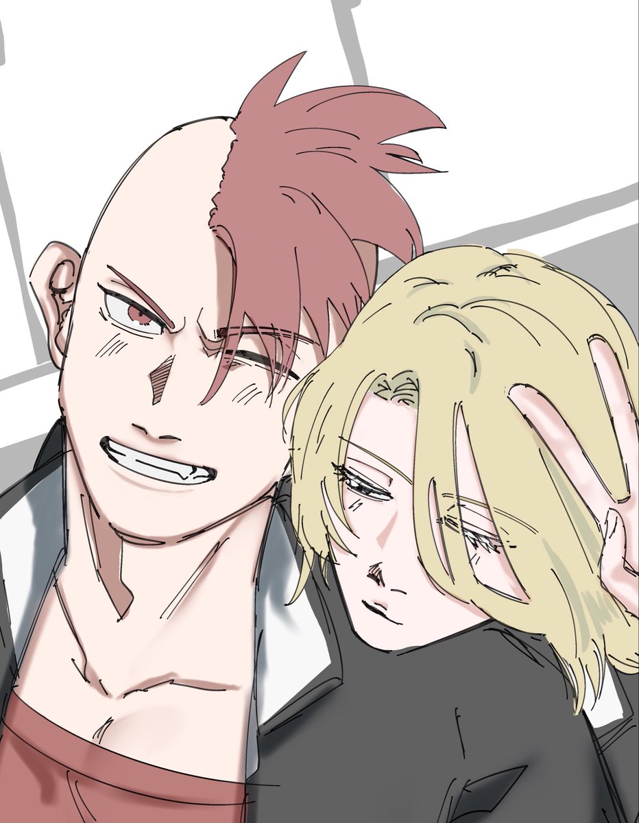 Du_6813's tweet photo. （上げ直し）

ユゴバズ

公式がくパ口となんら関係のないがくパロ落書きです！

なんか際どい変なリプ来てるの気づけなくて
上げ直しました！リプできる人制限してなかった私が悪い！見えちゃった人たちごめん！
あと反応くれた人たちもありがとうございました！🥲 https://t.co/EIm7gpgW2B