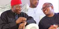 ddcoal's tweet photo. Obi is playing 4D chess! Others are still forming alliances, Obi quietly met with former President Goodluck Jonathan, to ensure Jonathan stays out of the 2027 race. Meanwhile, Wike PDP faction has already picked Senator Sandy Onor as their consensus candidate. 
 #NigerianPolitics https://t.co/nS3Xki3K1o