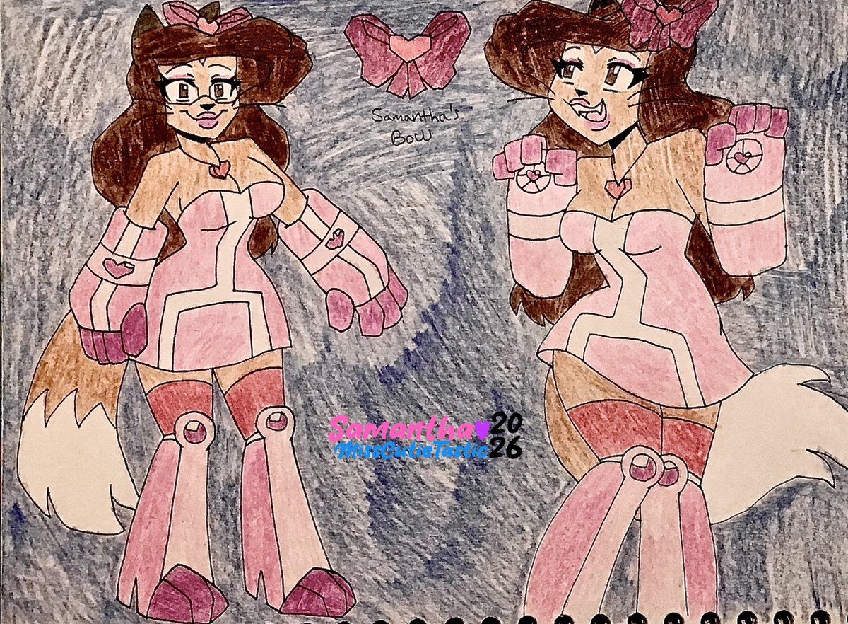 TasticMiss's tweet photo. Ref Sheet: Samantha in Gameoverse Style https://t.co/G8hxWYpC6y