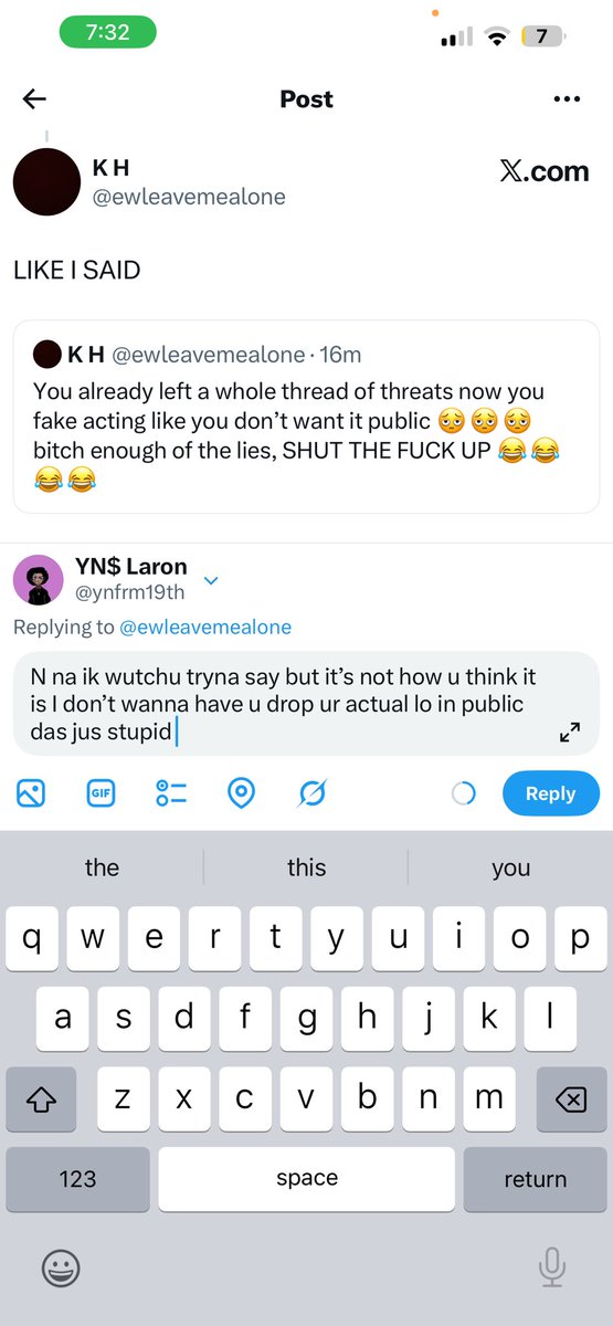 YN$ Laron tweet media