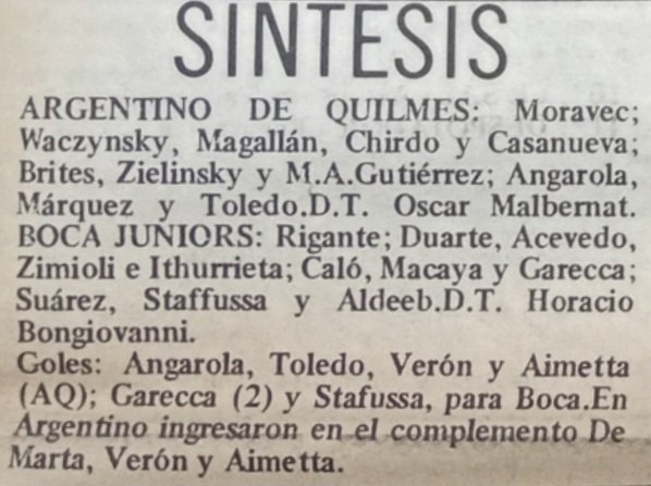 PCioccale's tweet photo. Amistoso de 1981, @ArgdeQuilmesOf @BocaJrsOficial .
En #ElMate están, Magallán padre del jugador #xeneixe , el DT Campeón @Ruso_Zielinski , Verón y Malbernat.
En #BocaJuniors el hoy @dtTigreGareca .
@ChavoFuchs @lucaszielinski @Quilmespais @ArchHistXeneize @FutbolTiempos https://t.co/RWu4OX2P6F