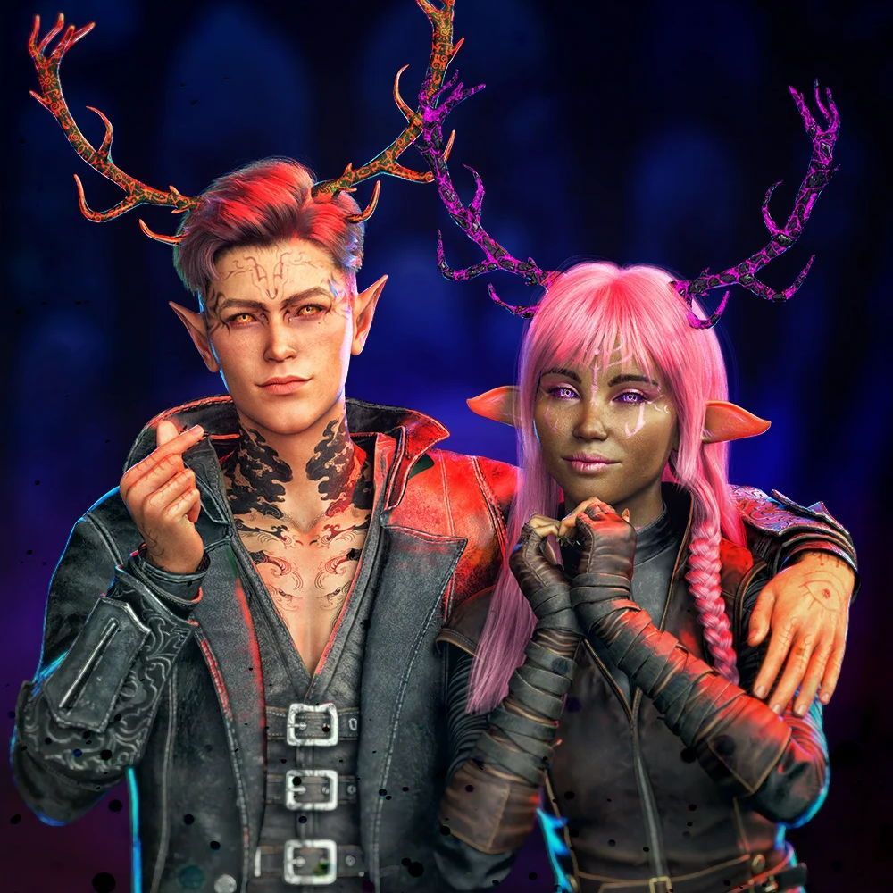 daz3d's tweet photo. Get 70% off Woods Druids Antlers Add-on Texture for Genesis 9 by FenixPhoenix 
https://t.co/ZCeOfiRmw5 https://t.co/zqKZH2qCkL