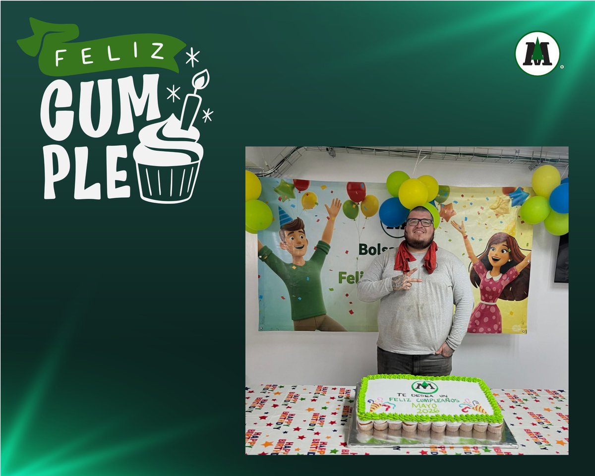 BolsasDelta's tweet photo. Celebrando con los cumpleañeros 🎁🎈
Felicidades compañeros🥳🎂🎊

#BolsasDeltaMty https://t.co/2elggXzBeD