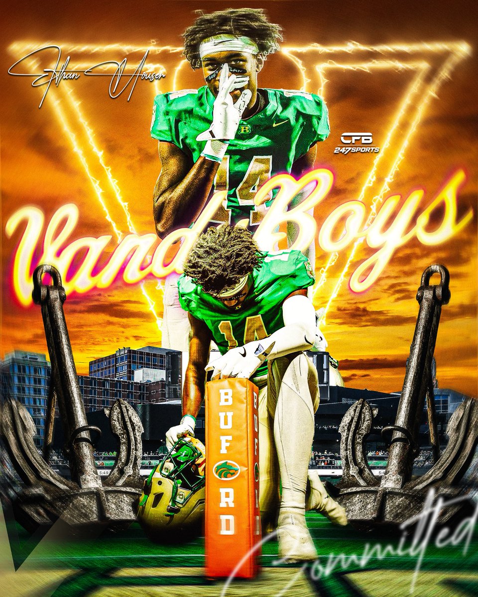 CfbRalb's tweet photo. BREAKING: ELITE (‘27) LB Ethan Hauser is committing to play for @vandyfootball, he tells me for @247sports.
-
Hauser attends Buford HS in GA. He chose Vandy over Michigan, Texas A&amp;M, and Tennessee.
-
Welcome Ethan home Vandy fans! 🟡⚫️ https://t.co/j7hOOspbvR