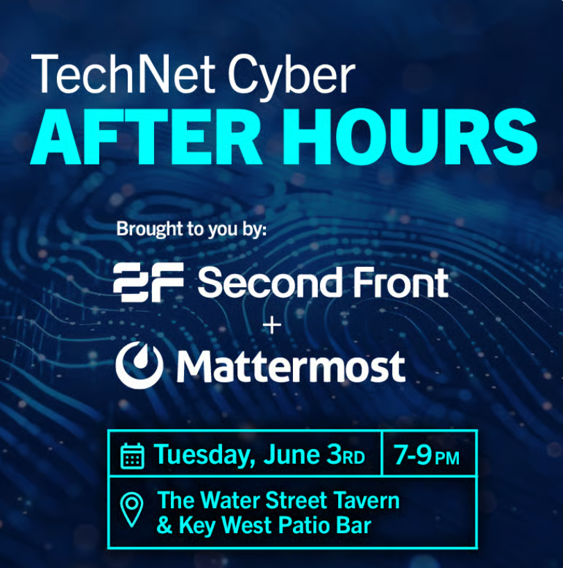 Mattermost's tweet photo. Mattermost and Second Front are hosting an easygoing after‑hours meetup just steps from the conference. Swing by for good food, an open bar, and conversations with people who actually get the national security and defense tech world.

If you want a break from the expo floor and a chance to connect with smart folks across the community, this is it.

📍 The Water Street Tavern & Key West Patio Bar
102 Water St, Baltimore, MD 21202
📅 June 3
⏰ 7:00 PM – 9:00 PM

RSVP today! https://t.co/C3ncRfTWRW

#TechNetCyber #AFCEA #Mattermost #SecondFront #DefenseTech #NatSec #Cybersecurity #Community #Networking #MissionCritical