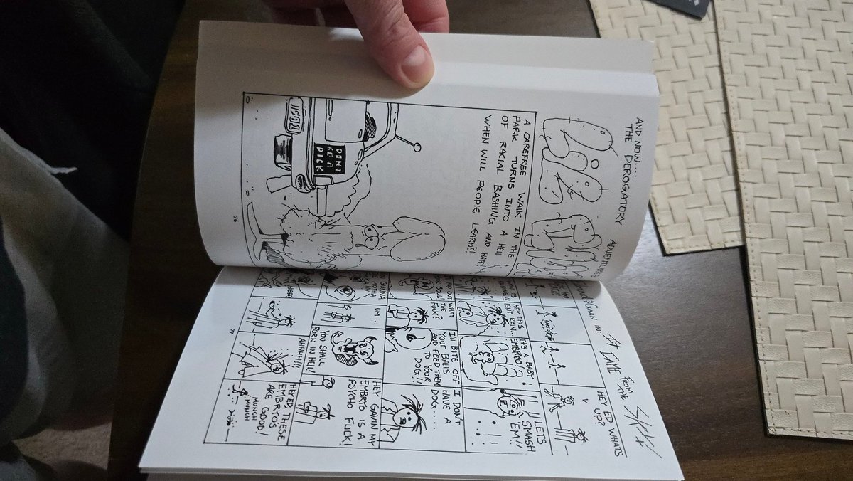 Yokymo's tweet photo. Want to see a rare collectible by @edmundmcmillen ? I have keep this with my collectibles. This is also signed and limited to 500 and comes with 2 very rare stickers. Get in the head of the creator of Binding of Isaac and Mewgenics. #books #comics #autograph #grail https://t.co/JEoiqUPIbe