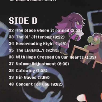 The four sided cd.... It's real...