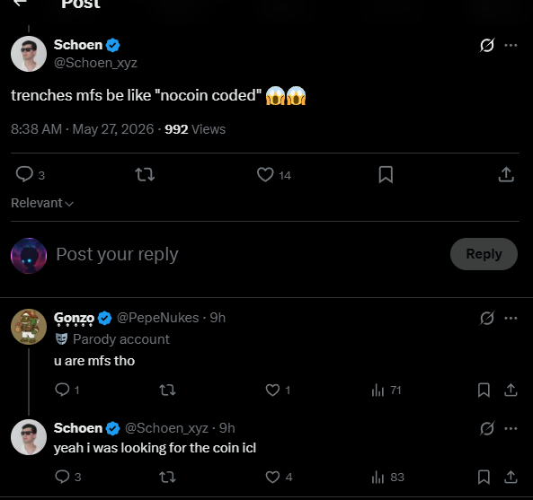 Chosen_pf's tweet photo. at least he was honest 😭 https://t.co/3KqVHnkdsg