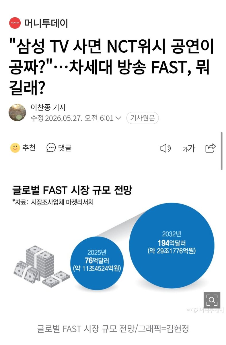 rickylee_y's tweet photo. サムスンのTVで見られるFASTチャンネル「Samsung TV plus」で、5/30から「SM月刊コンサート」の放送を開始。第一弾はNCT WISH。
残念ながら、日本ではサムスンのスマートテレビが売られていないので、見ることはできません……。 https://t.co/pyG9CMgOub