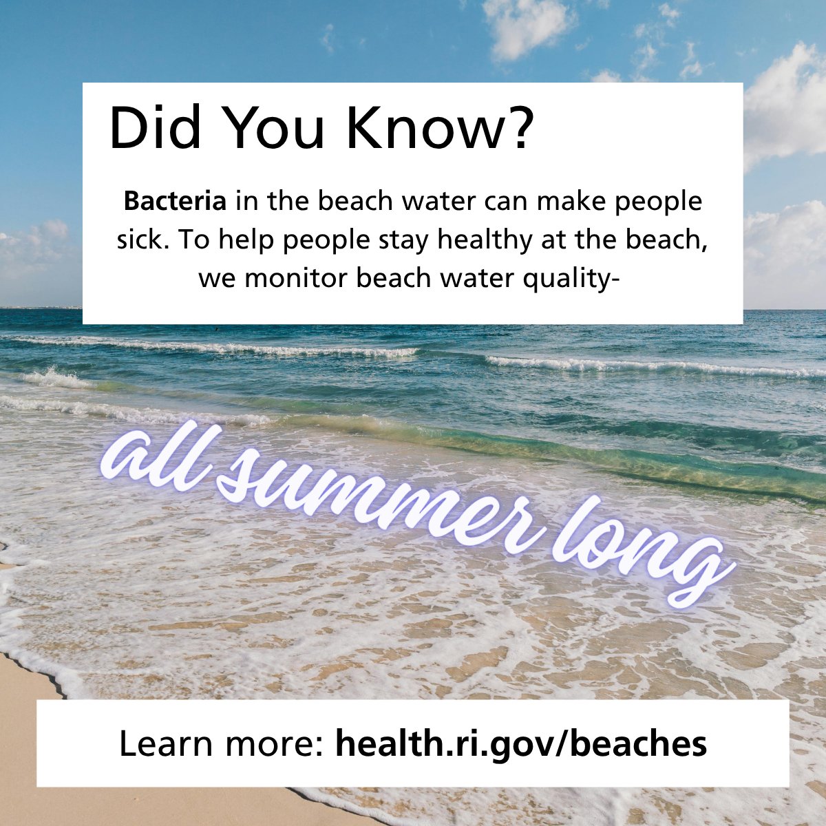 Rhode Island Department of Health tweet media