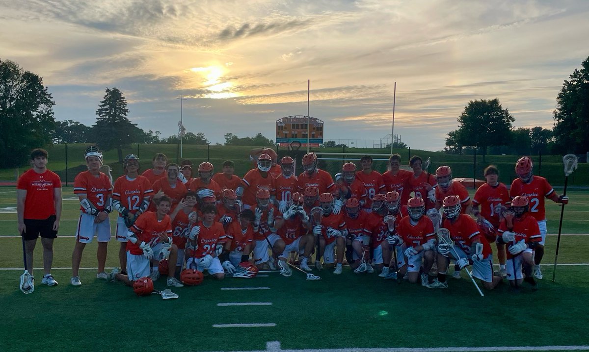 Cherokee_HS's tweet photo. Boys’ LAX:  In NJSIAA first round action, Cherokee over Jackson Twp. 16-4 https://t.co/Fw6TYM5tul