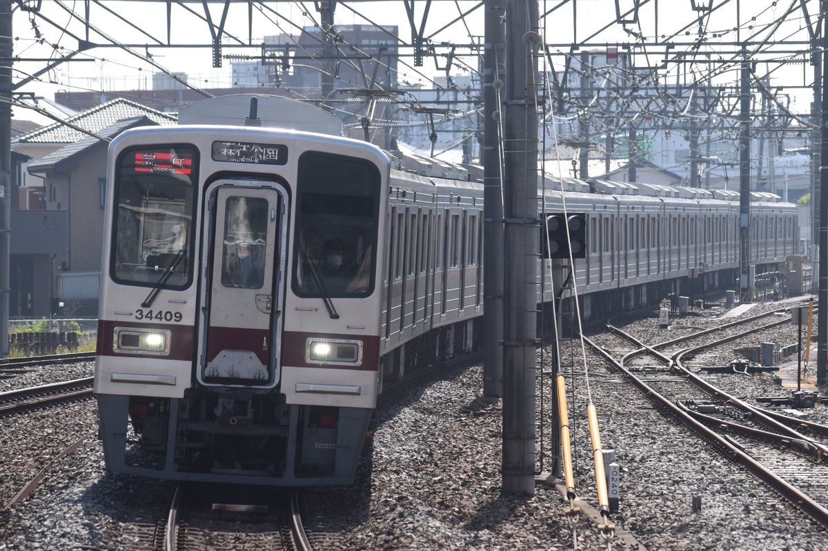 東武30000系31609+31409F (森林公園検修区) #東武30000系 #東武東上線