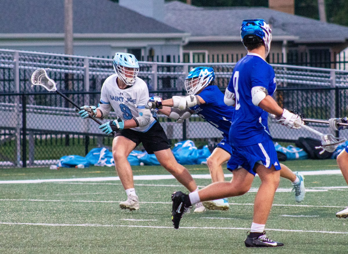SJLax's tweet photo. A tremendous season comes to an end in the Final Four. The Huskies battled back in the second half but fell to Evansville Memorial 17–14, finishing the season at 12–4. Thank you to our fans for your support this season. #GoHuskies #WeAreSaintJoe https://t.co/iqHfI40oqr