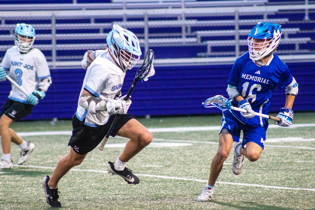 SJLax's tweet photo. A tremendous season comes to an end in the Final Four. The Huskies battled back in the second half but fell to Evansville Memorial 17–14, finishing the season at 12–4. Thank you to our fans for your support this season. #GoHuskies #WeAreSaintJoe https://t.co/iqHfI40oqr