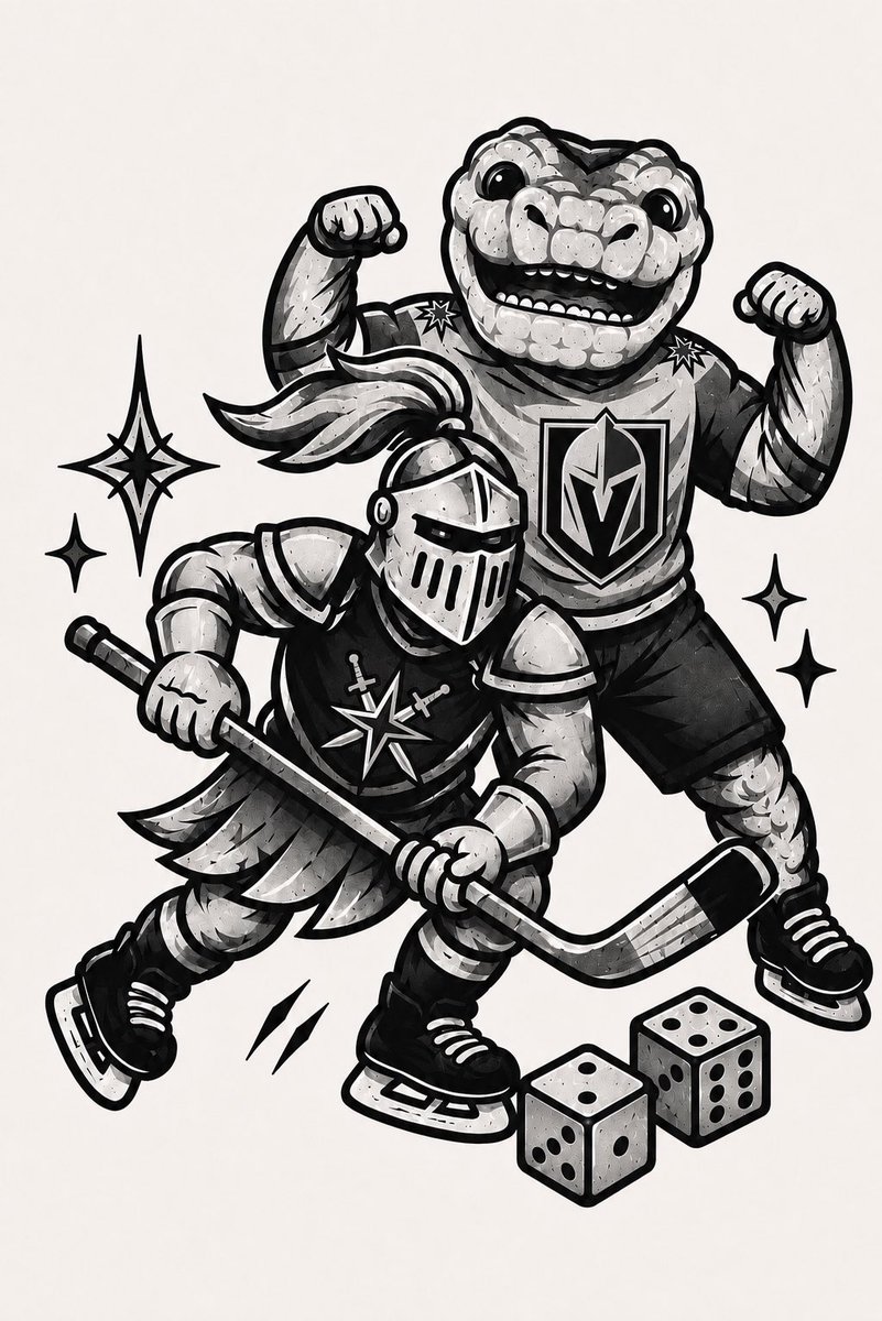 kbratworst's tweet photo. Cooking something up… 🤔 @GoldenKnights @ChanceNHL https://t.co/aprZYZzFsq