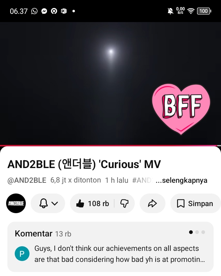 sanghybeon's tweet photo. @WeAND2BLEs Congrats on debut, AND2BLE! ✨ MV-nya fresh, lagunya enak banget  Bakal on repeat deh 🥹 Semoga debut ini jadi awal perjalanan panjang yang bersinar! ♡

#AND2BLE    #앤더블   
#AND2BLE_Curiosity   
#AND2BLE_Curious   

https://t.co/BOJHTdD74r https://t.co/u9xEqL8n7O